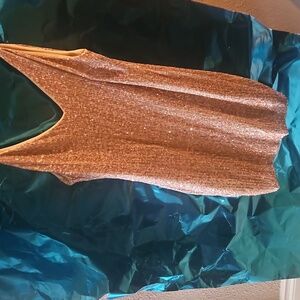 Size Large Lovely Day Skinny Strap Sqeuin Dress